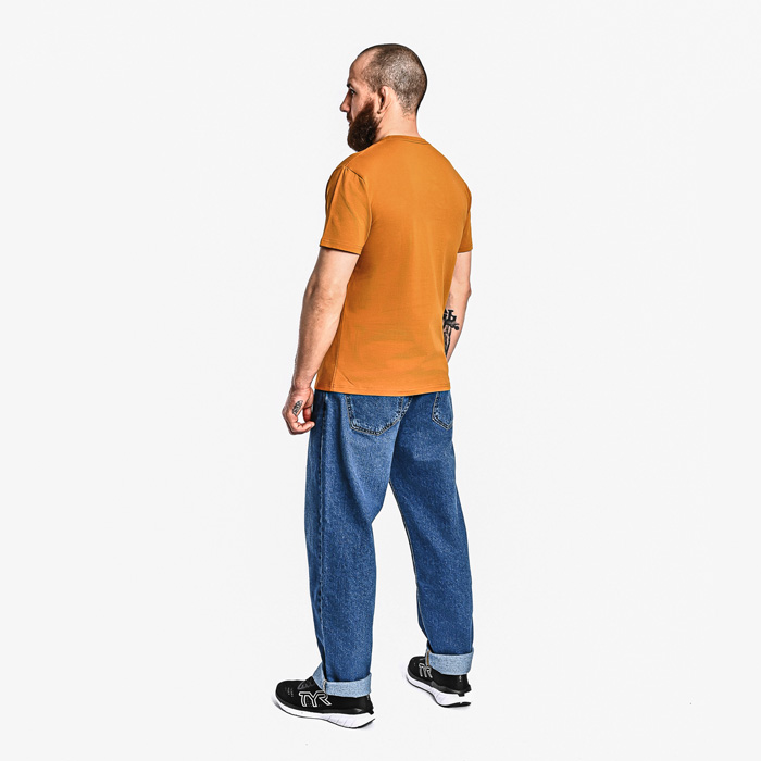 Футболка Hardcore Training Helmet Mustard - фото 9