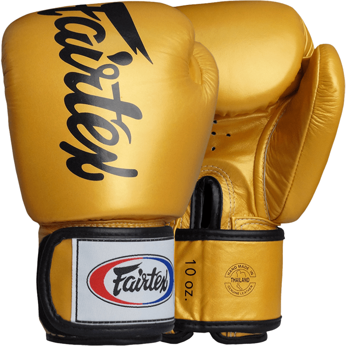 Боксерские перчатки Fairtex BGV19 Tight Fit Deluxe Yellow - фото 4