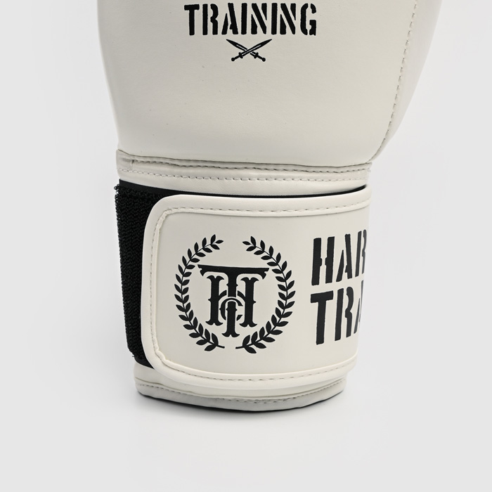 Детские боксерские перчатки Hardcore Training Helmet PU White - фото 6