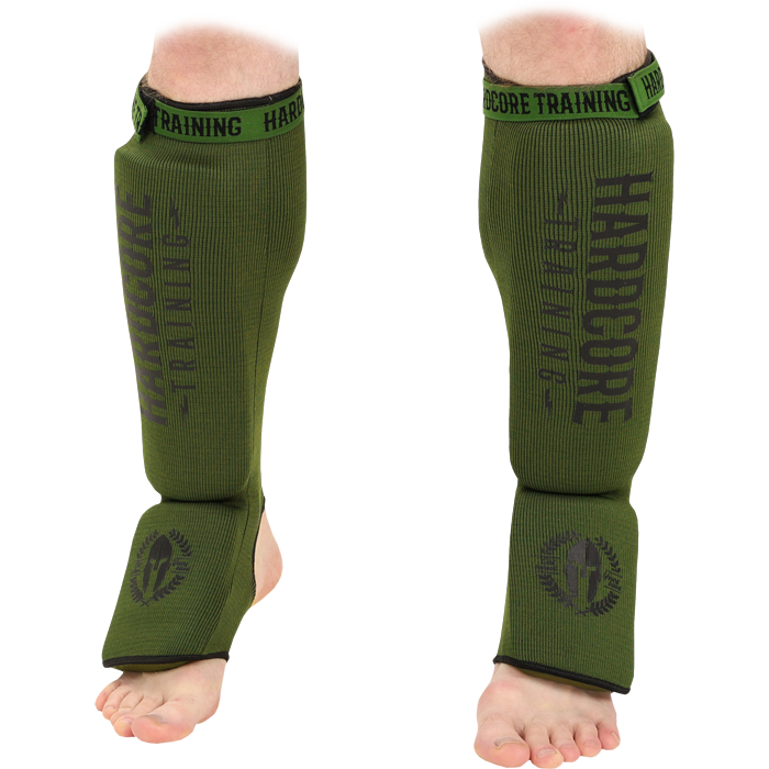 Легкие Шингарды Hardcore Training Helmet Khaki/Black - фото 2