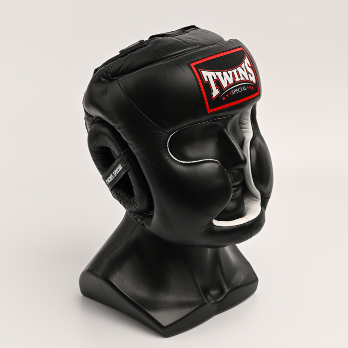 Боксерский шлем Twins Special HGL3 Black - фото 2