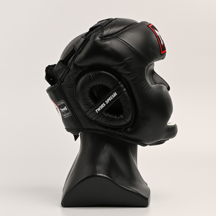Боксерский шлем Twins Special HGL3 Black - фото 3