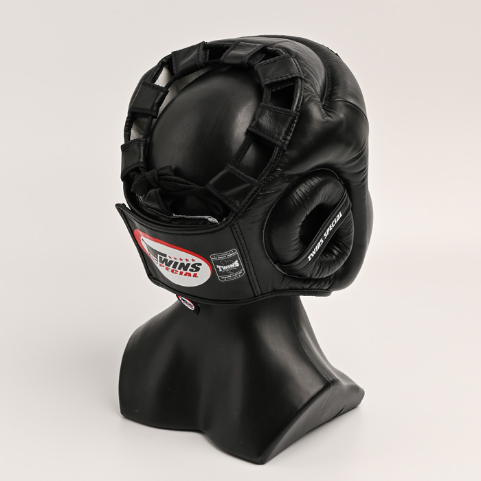 Боксерский шлем Twins Special HGL3 Black - фото 4