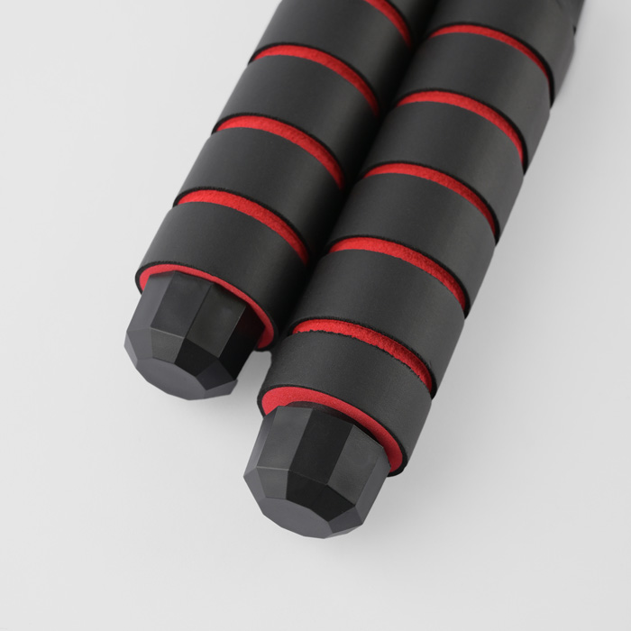 Скакалка Hardcore Training Skipping Rope Black/Red - фото 3