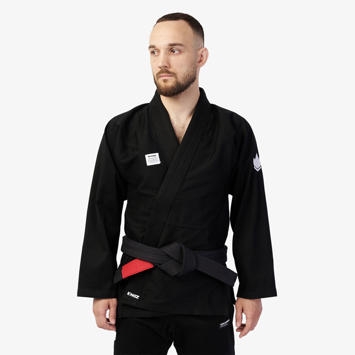 Ги для BJJ (бразильское джиу-джитсу) Kingz Kore V2 Black - фото 3