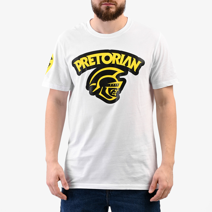 Футболка Pretorian Helmet White - фото 1