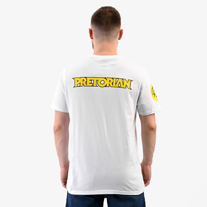 Футболка Pretorian Helmet White - фото 6