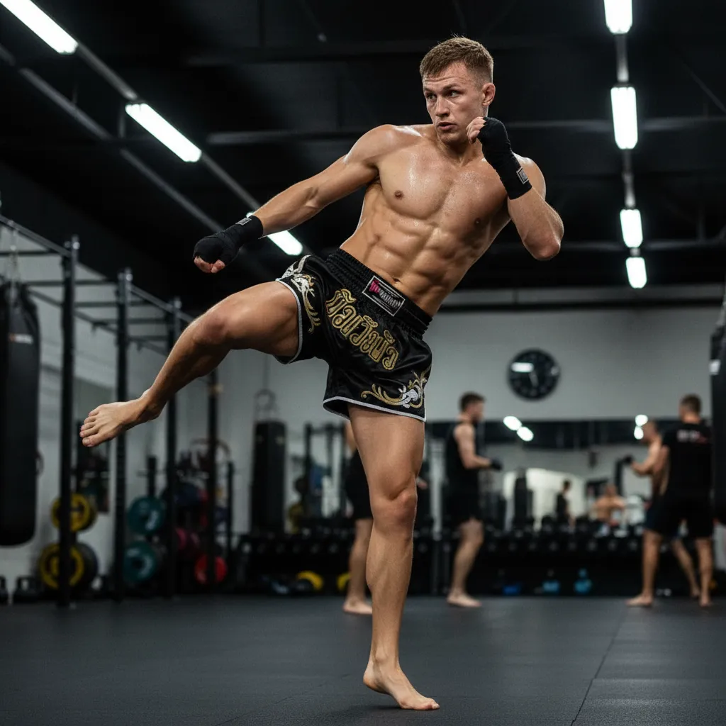 Спортсмен в шортах