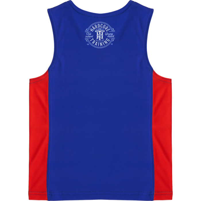 Детская тренировочная майка Hardcore Training Blue/Red - фото 2