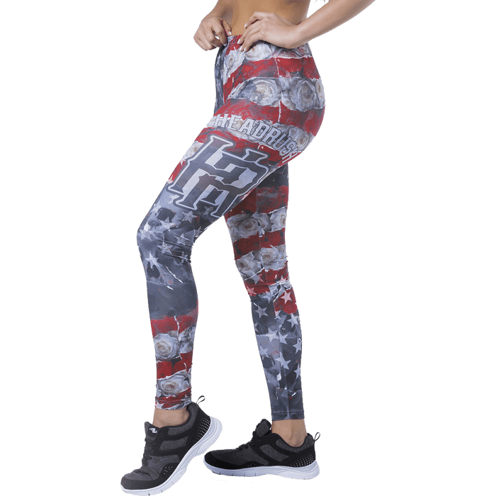 Леггинсы Headrush The Dream Gray/Red - фото 1