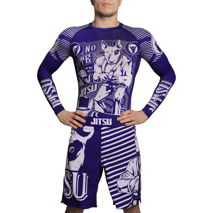 Шорты Jitsu Gentle & Strong Navy - фото 4