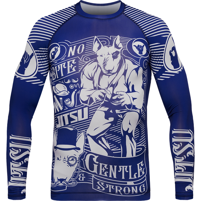 Рашгард Jitsu Gentle & Strong Navy - фото 1