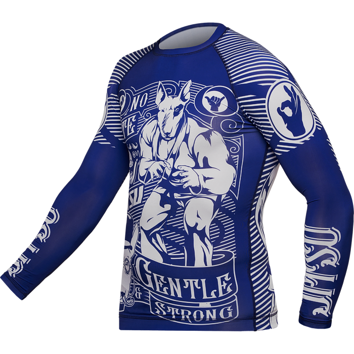 Рашгард Jitsu Gentle & Strong Navy - фото 3