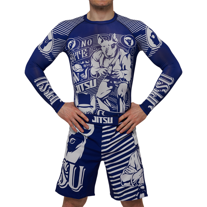 Рашгард Jitsu Gentle & Strong Navy - фото 5