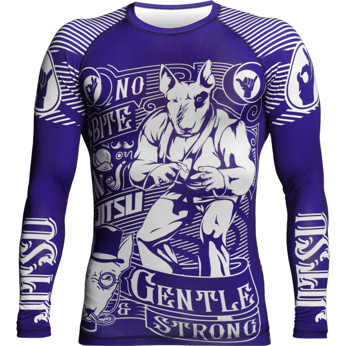 Рашгард Jitsu Gentle & Strong Navy - фото 6