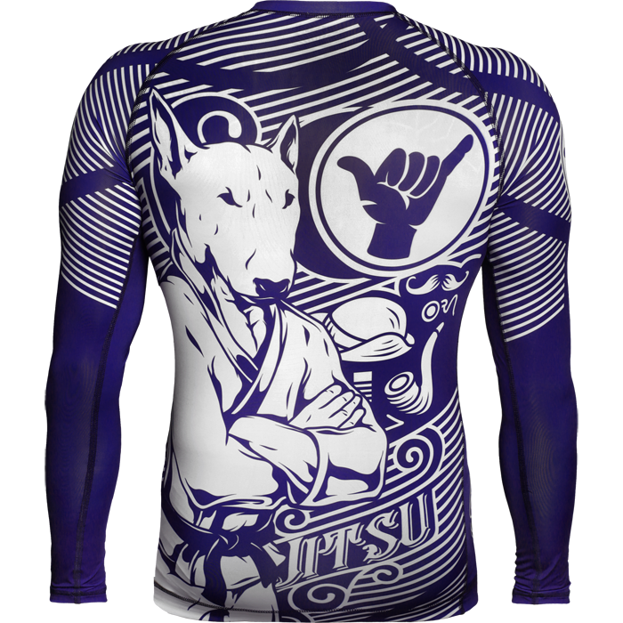 Рашгард Jitsu Gentle & Strong Navy - фото 8