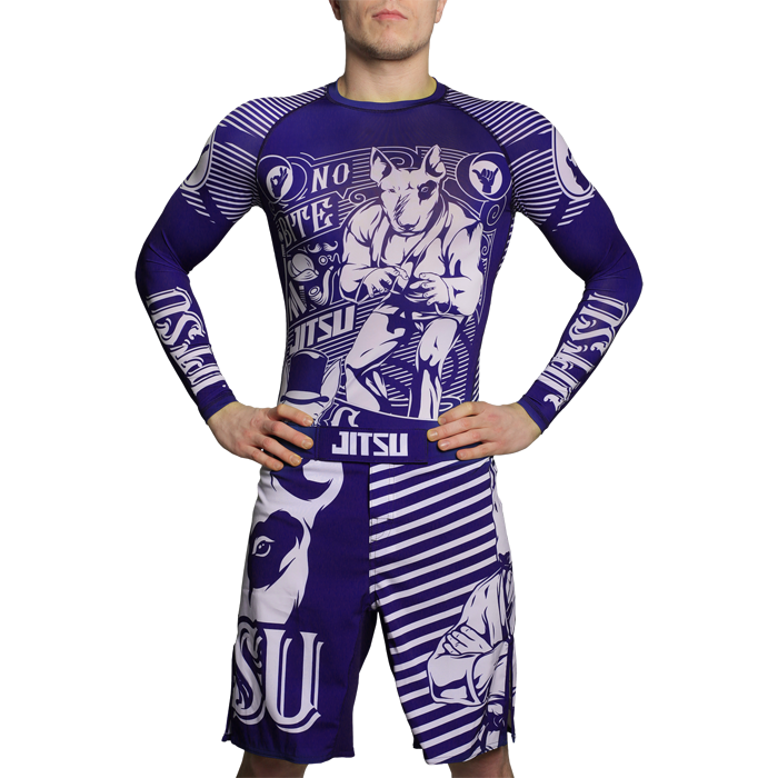 Рашгард Jitsu Gentle & Strong Navy - фото 9