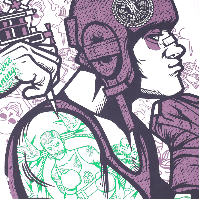 Футболка Hardcore Training Blood & Ink #2 - фото 4