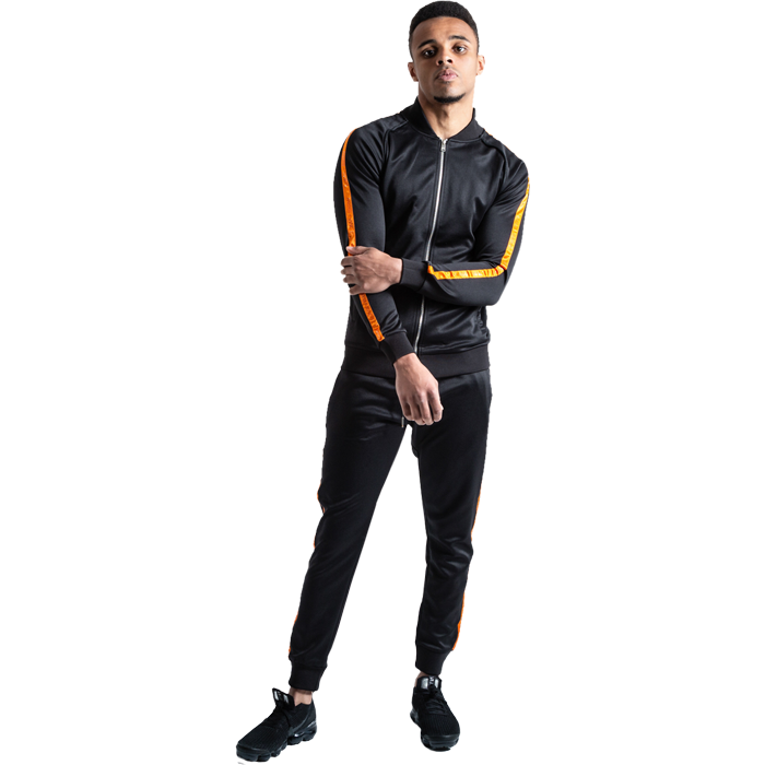 Олимпийка Boxraw Loma Whitaker Black/Orange - фото 3