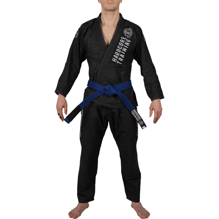 Кимоно для БЖЖ Hardcore Training Denim Black - фото 1