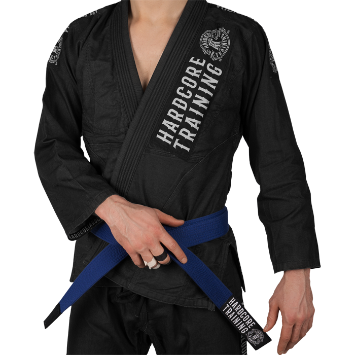 Кимоно для БЖЖ Hardcore Training Denim Black - фото 2