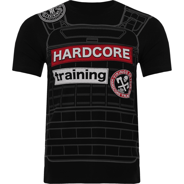 Футболка Hardcore Training Weighted Vest Black - фото 2