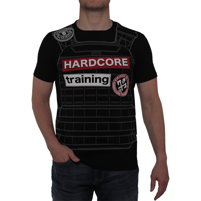 Футболка Hardcore Training Weighted Vest Black - фото 4