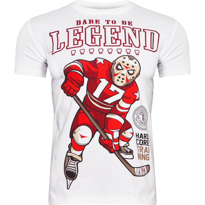 Футболка Hardcore Training Legend White - фото 2