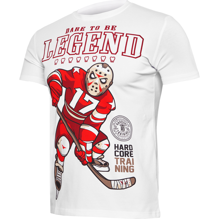 Футболка Hardcore Training Legend White - фото 3