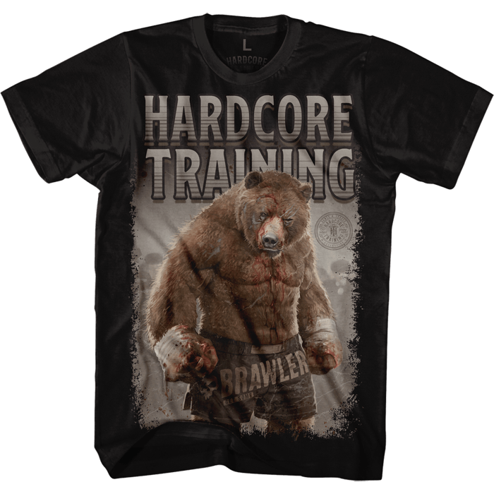 Футболка Hardcore Training Master Black - фото 1