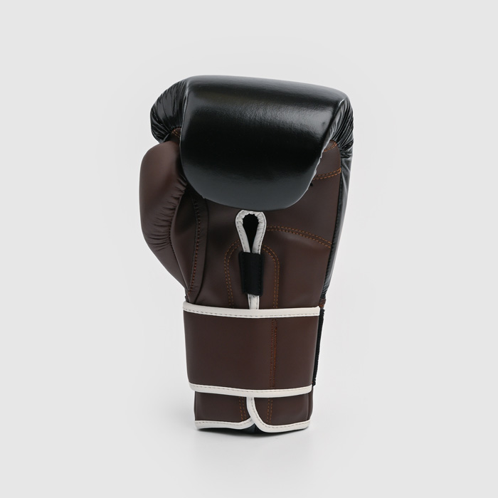 Боксерские перчатки Hardcore Training HardLea Black/Brown - фото 5