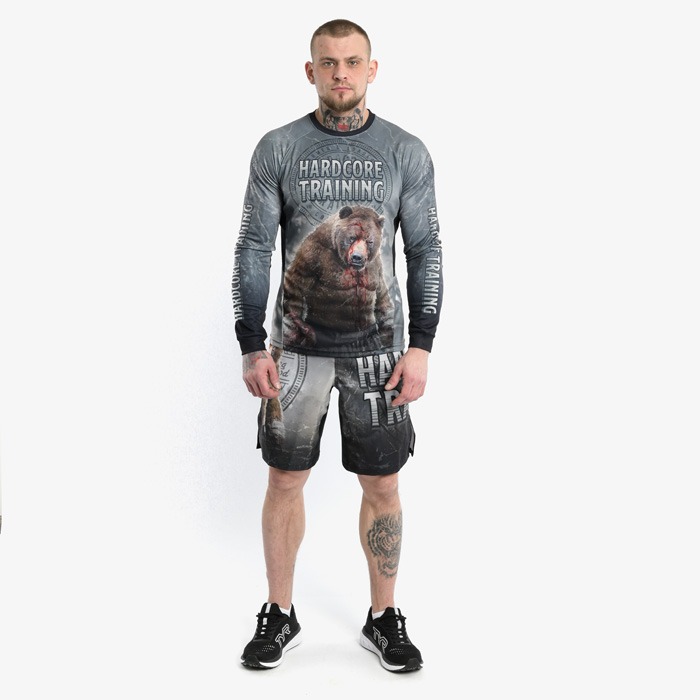 Тренировочный лонгслив Hardcore Training х Ground Shark Master - фото 2