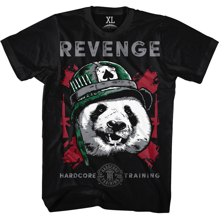 Футболка Hardcore Training Revenge Black - фото 1