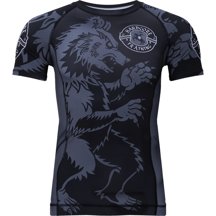 Рашгард Hardcore Training Heraldry Black SS - фото 1