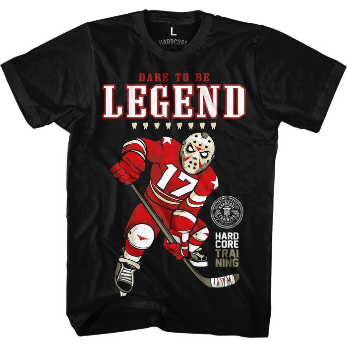 Футболка Hardcore Training Legend Black - фото 1