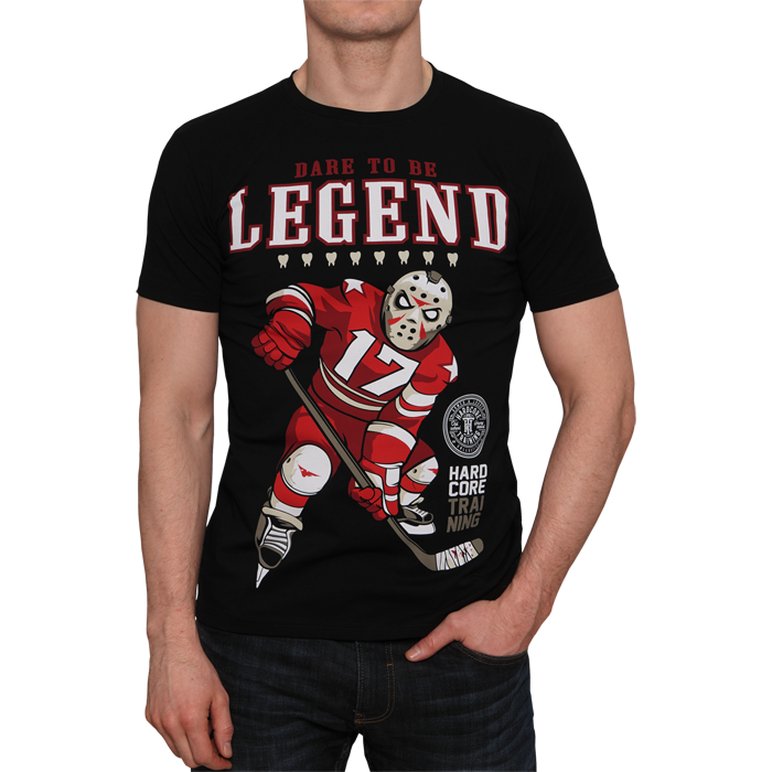 Футболка Hardcore Training Legend Black - фото 6