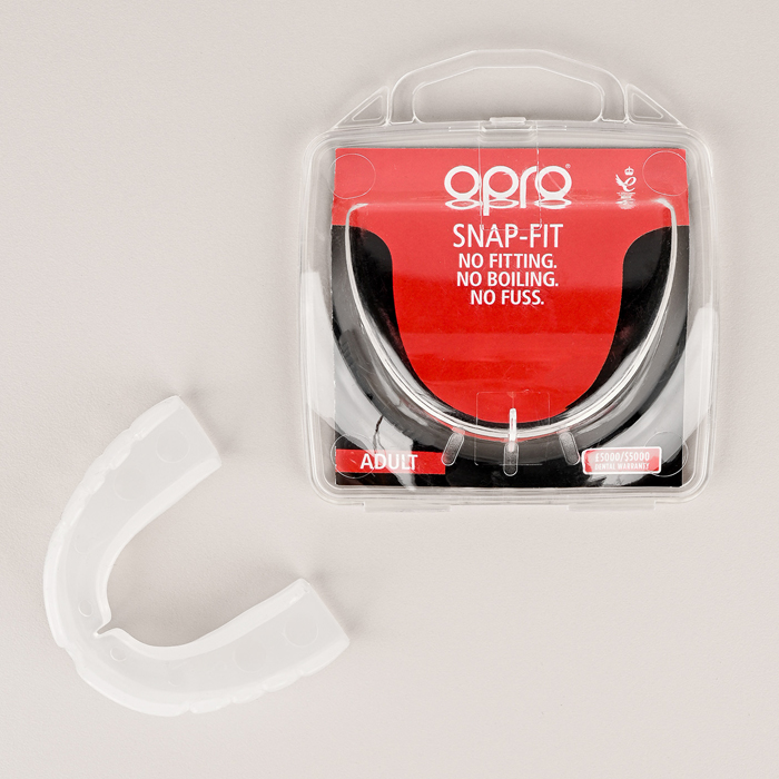 Боксерская капа Opro Snap-Fit Clear - фото 3