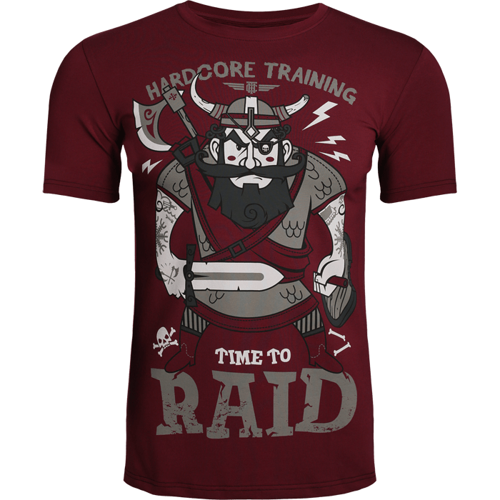Футболка Hardcore Training Time To Raid - фото 2
