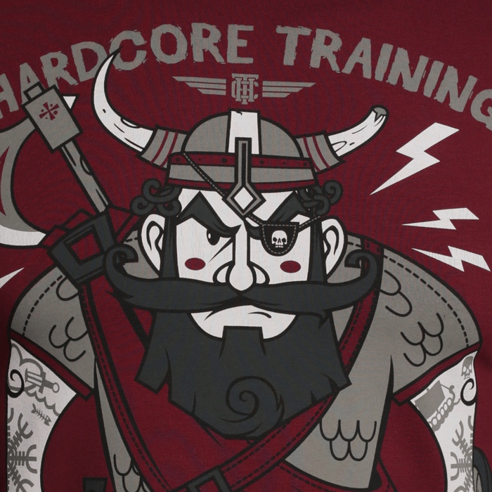 Футболка Hardcore Training Time To Raid - фото 3