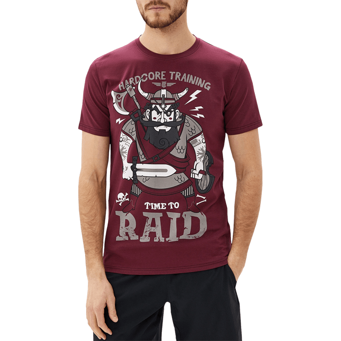 Футболка Hardcore Training Time To Raid - фото 4