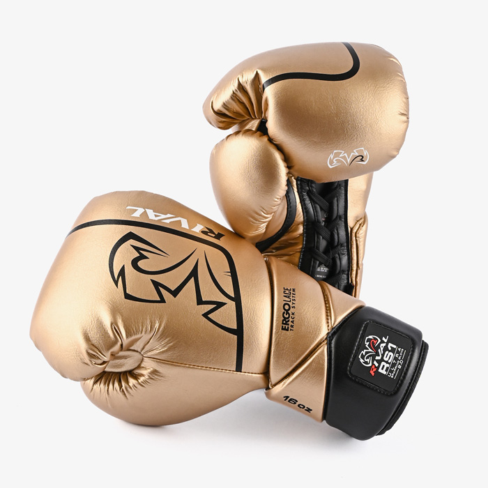 Профессиональные спарринговые перчатки Rival RS1 Gold - фото 2
