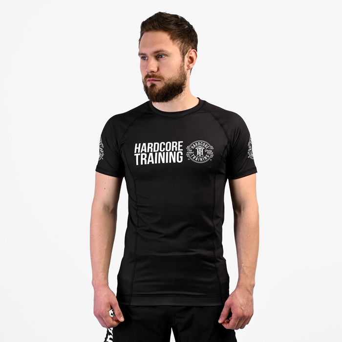 Рашгард Hardcore Training Recruit Black SS - фото 3
