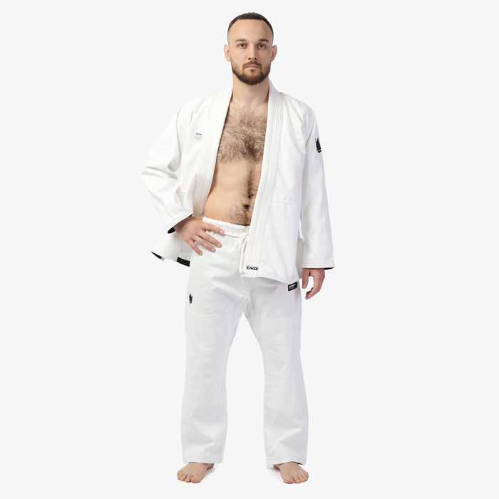 Ги для BJJ (бразильское джиу-джитсу) Kingz Kore V2 White - фото 7