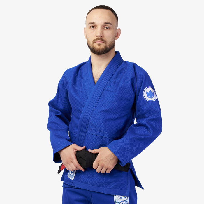 Кимоно для BJJ (бразильское джиу-джитсу) Kingz Classic 3.0 Blue - фото 4