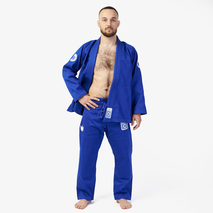 Кимоно для BJJ (бразильское джиу-джитсу) Kingz Classic 3.0 Blue - фото 7