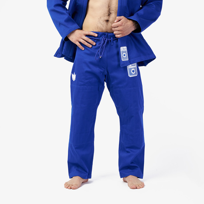 Кимоно для BJJ (бразильское джиу-джитсу) Kingz Classic 3.0 Blue - фото 8