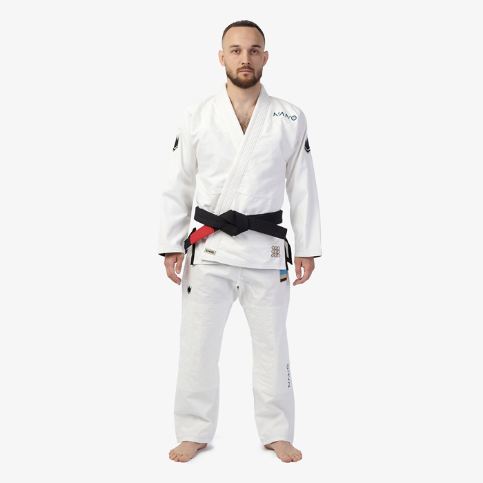 Ги для BJJ (бразильское джиу-джитсу) Kingz Nano 3.0 White - фото 1