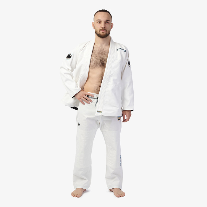 Ги для BJJ (бразильское джиу-джитсу) Kingz Nano 3.0 White - фото 7