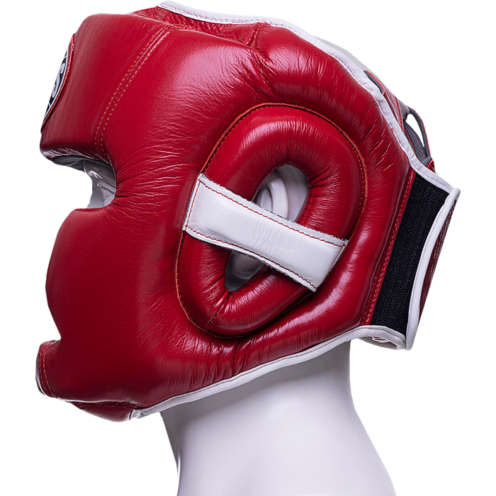 Боксерский шлем Leaders LS3SHGFF RD/WH - фото 3