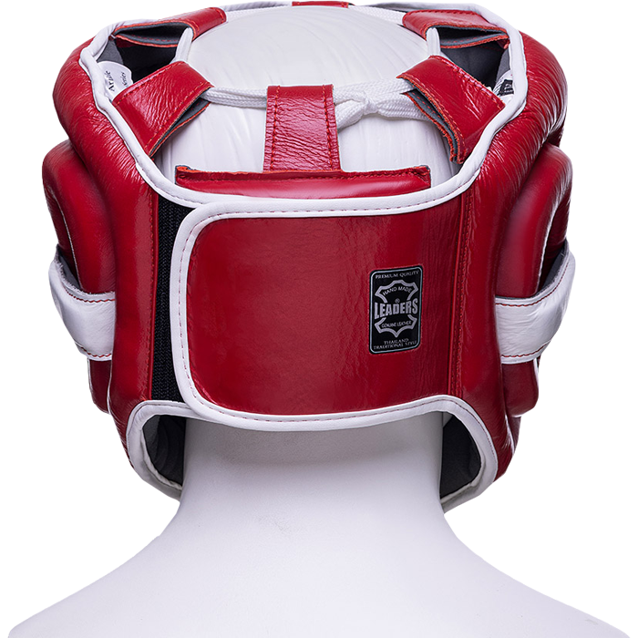 Боксерский шлем Leaders LS3SHGFF RD/WH - фото 4